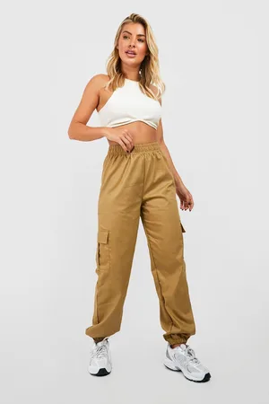Boohoo High Waisted Cargo Pocket Joggers