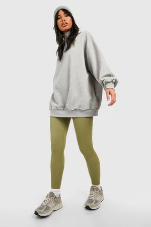 Boohoo Structured Contour Rib Leggings