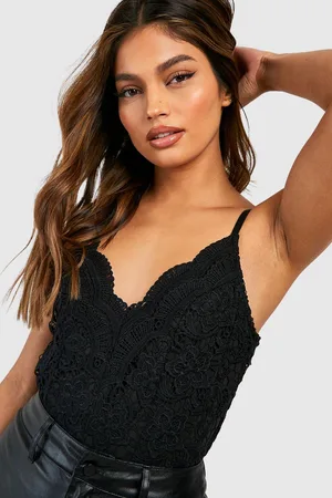 Premium Lace Bandeau Corset Bodysuit