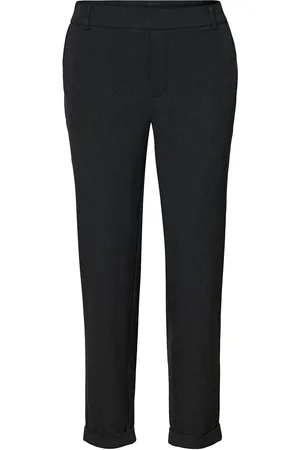 VERO MODA Vmmaya Mw Loose Solid Pant Noos Bottoms Trousers Slim Fit Trousers Grey