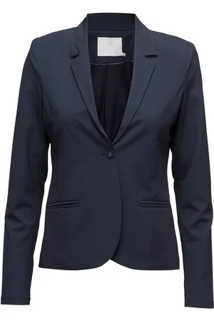 Kaffe Jillian Blazer Blazers Single Breasted Blazers Blue