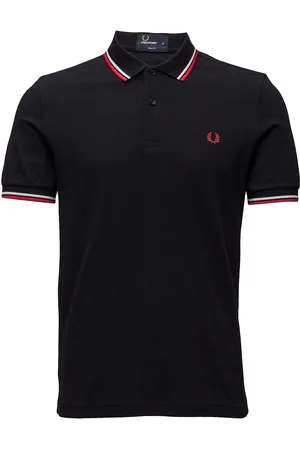 Fred Perry Twin Tipped Fp Shirt Tops Polos Short-sleeved Blue