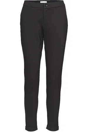 Part Two Mightypw Pa Bottoms Trousers Slim Fit Trousers Black