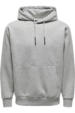 Only & Sons Onsceres Hoodie Sweat Noos Tops Sweat-shirts & Hoodies Hoodies Grey