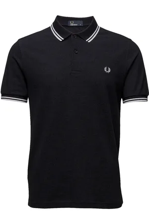 Fred Perry Twin Tipped Fp Shirt Tops Polos Short-sleeved Blue