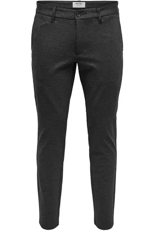 Only & Sons Onsmark Slim Gw 0209 Pant Noos Bottoms Trousers Chinos Grey