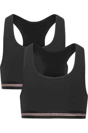 Schiesser Bustier Night & Underwear Underwear Tops Black