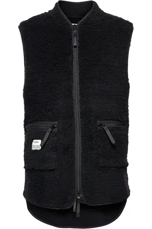 Resteröds Fleece Vest Recycled Vest Black