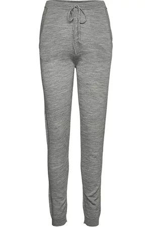 Rosemunde Merino Trousers Joggebukser Pysjbukser Grå