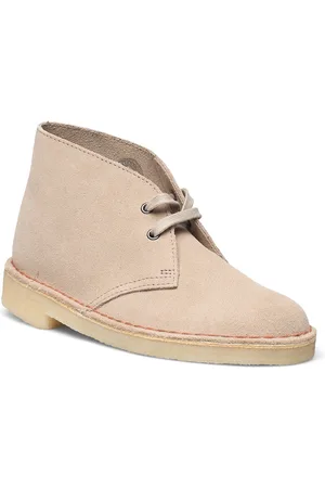 Clarks Desert Boot. D Shoes Boots Ankle Boots Ankle Boots Flat Heel Beige