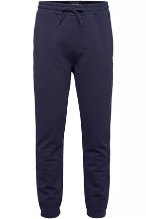 Lyle & Scott Slim Sweat Pant Bottoms Sweatpants Navy