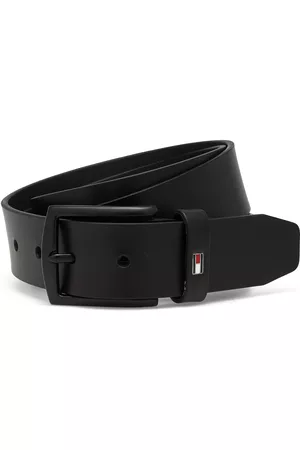 Tommy Hilfiger Denton Matte 3.5 Accessories Belts Classic Belts Black
