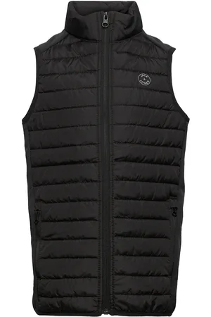 JACK & JONES Jjemulti Bodywarmer Collar Jnr Fôret Vest Black Jack & J S