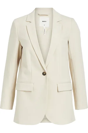 Object Objsigrid L/S Blazer Noos Blazers Single Breasted Blazers Pink