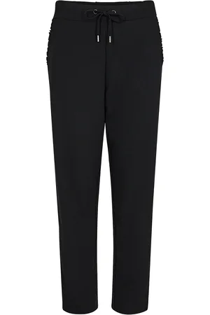 soyaconcept Sc-Siham Bottoms Trousers Joggers Black