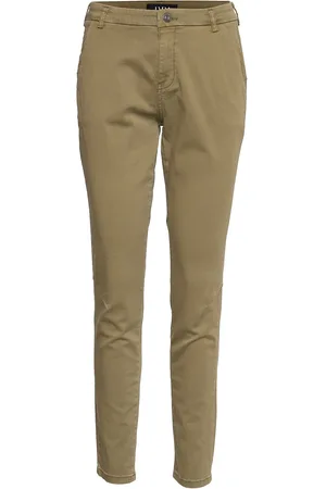 Ivy Copenhagen Ivy-Karmey Chino Bottoms Trousers Chinos Beige