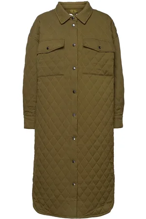 Saint Tropez Kennasz Jacket Vattert Jakke Green