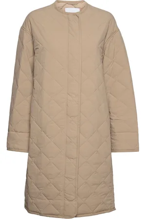 Ivy & Oak Camille Coats Vattert Jakke Beige