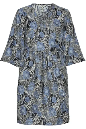 Object Objjacquard Dress A Fair Kort Kjole Multi/patterned
