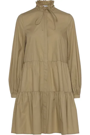 Ivy & Oak Donna Dresses Kort Kjole Khaki Green