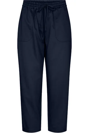soyaconcept Sc-Akila Bottoms Trousers Joggers Blue