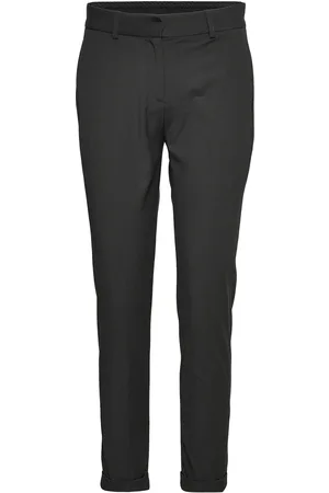 Karen by Simonsen Sydneykb Slim Pants Bottoms Trousers Slim Fit Trousers Black