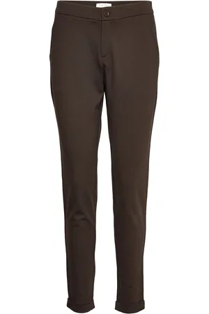 Part Two Mightypw Pa Bottoms Trousers Slim Fit Trousers Brown
