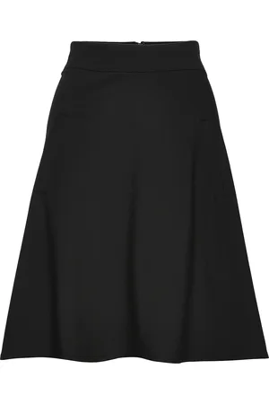 Mads Norgaard Recycled Sportina Stelly Skirt Fav Knelangt Skjørt Black