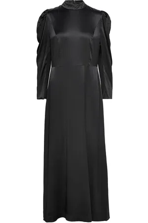 Ivy & Oak Malia Dress Maxikjole Festkjole Black