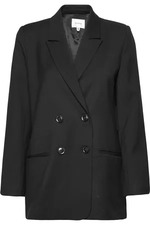 Gestuz Paulagz Blazer Noos Blazers Double Breasted Blazers Black
