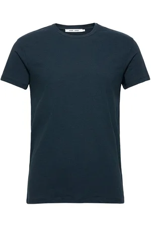 Samsøe Samsøe Kronos O-N Ss 273 Designers T-shirts Short-sleeved Navy