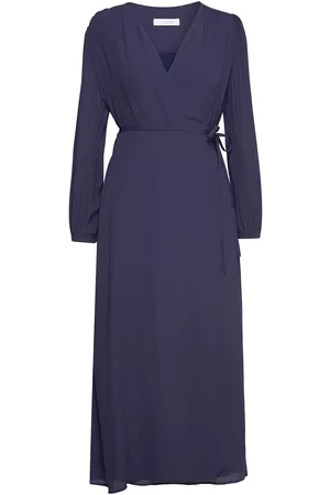 Ivy & Oak Lime Dress Maxikjole Festkjole Navy