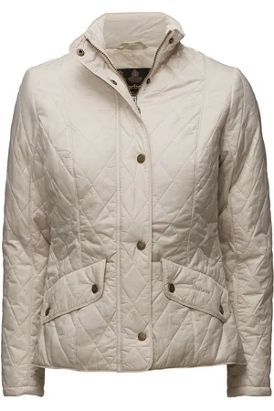 Barbour F/Wt Cavalry Black-18 Vattert Jakke Cream