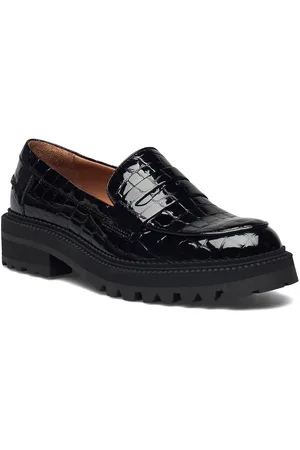 Billi Bi Shoes A1360 Mokasiner Lave Sko Svart