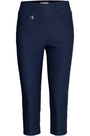 Röhnisch Embrace Capri Sport Trousers Capri Trousers Blue
