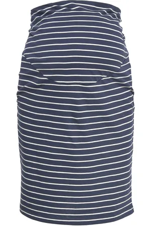 Lindex Skirt Mom Linnea Striped Kort Skjørt Multi/patterned