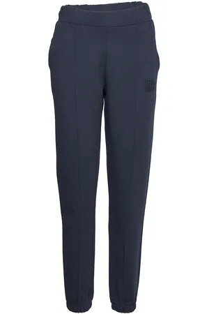Mads Norgaard Organic Sweat Patty Pants Bottoms Sweatpants Blue
