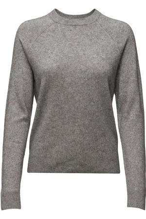 Samsøe Samsøe Boston O-Neck 6304 Tops Knitwear Jumpers Grey