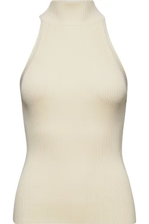 Notes Du Nord Dora Knitted Top Tops Knitwear Jumpers Cream