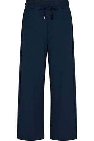 soyaconcept Sc-Banu Bottoms Trousers Joggers Navy