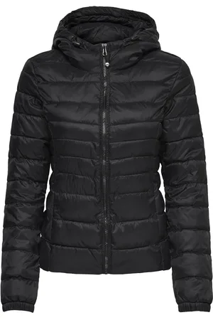 ONLY Onltahoe Hood Jacket Otw Fôret Jakke Black