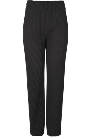 Y.A.S Alisa Hw Pant S. Bottoms Trousers Straight Leg Black