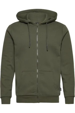 Only & Sons Onsceres Zip Thr. Hoodie Sweat Noos Tops Sweat-shirts & Hoodies Hoodies Green