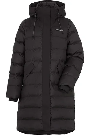 Didriksons Fay Wns Parka Fôret Kåpe Black