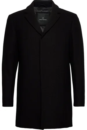 Clean Cut Ralf Jacket Ullfrakk Frakk Black