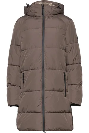 Jofama Caroline Puffer Coat Fôret Kåpe Brown