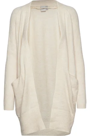 Ichi Ihkamara Ca2 Tops Knitwear Cardigans Cream