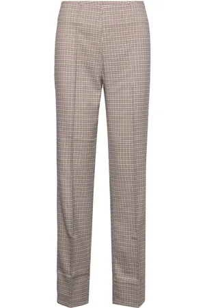 Notes Du Nord Emia Pants Bottoms Trousers Slim Fit Trousers Multi/patterned