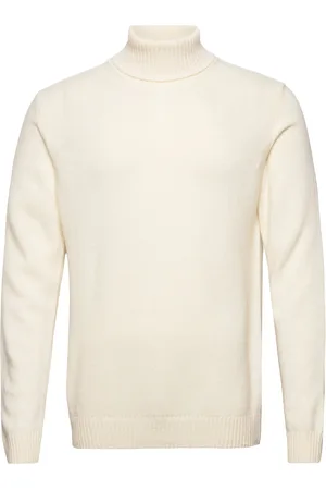 SIR of Sweden Ragnar Tops Knitwear Turtlenecks White