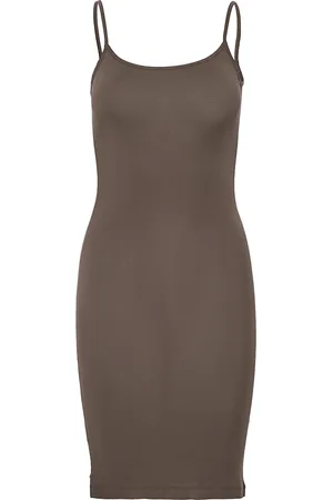 Samsøe Samsøe Talla Slip Dress 265 Kort Kjole Brown